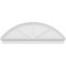Ekena Millwork Segment Arch 3 Spoke Architectural Grade PVC Combination Pediment, 66"W x 23-3/8"H x 2-3/4"P PEDPC066X235SEG03 - alternate 5